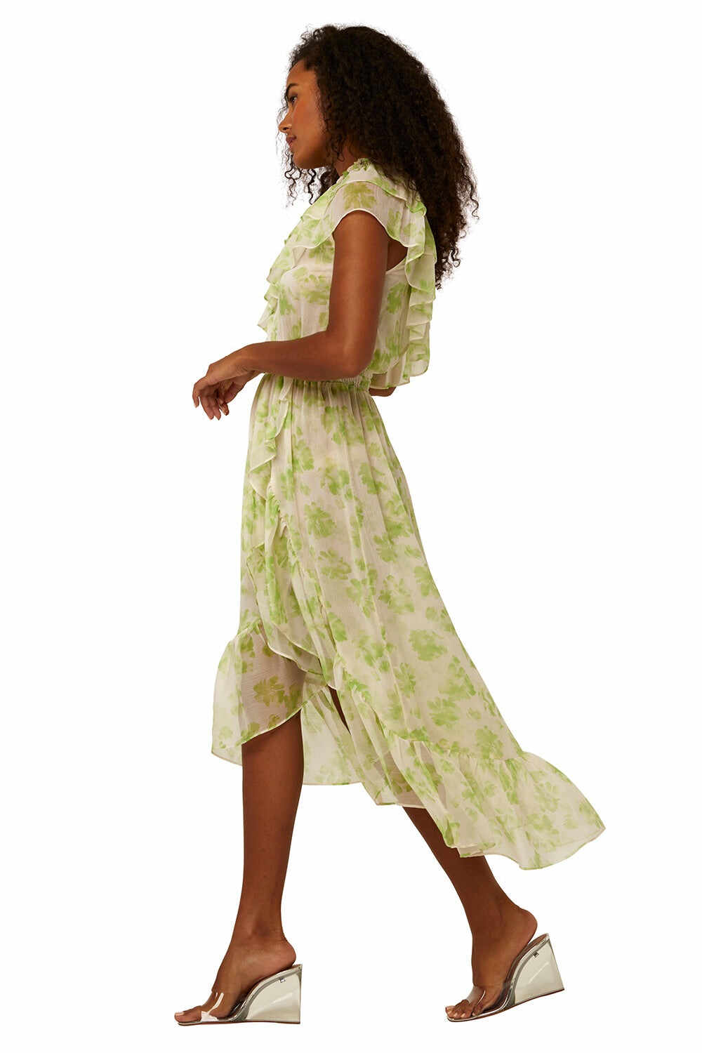 Rumi Dress Honeydew Blossom